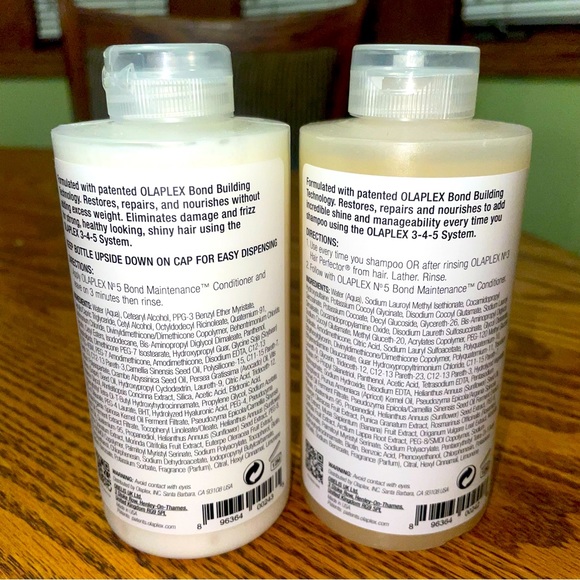 OLAPLEX NO4 BOND MAINTENANCE SHAMPOO & NO5 BOND MAINTENANCE CONDITIONER - Picture 3 of 3